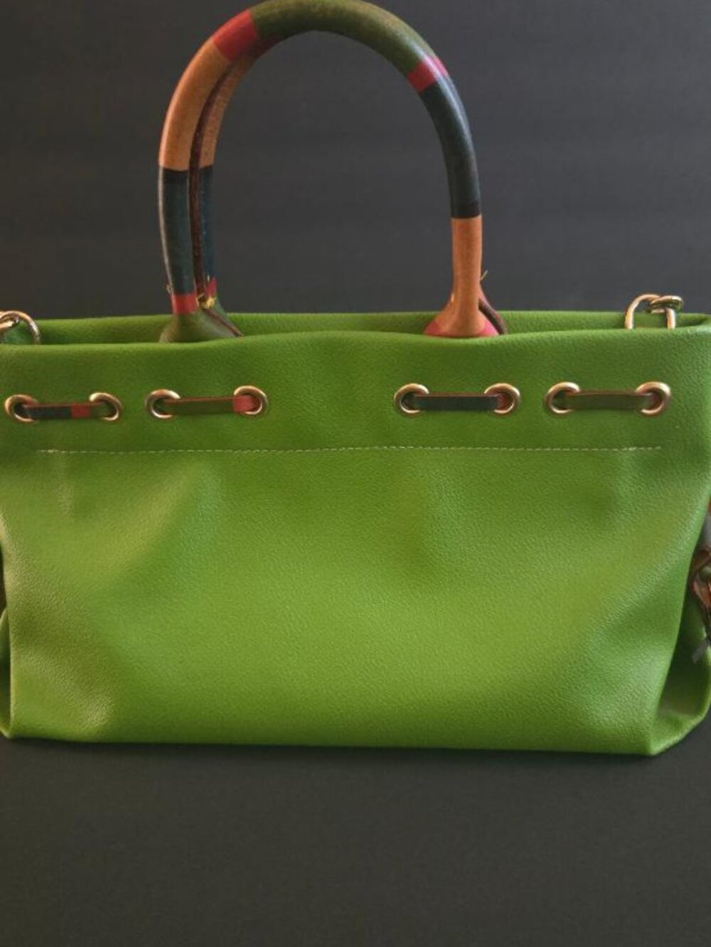 DOONEY & BOURKE  VINTAGE WAKEFILED TASSEL TOTE WITH STRAP - Picture 5 of 10